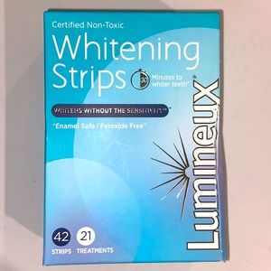 Lumineux whitening 38 strips / 19 treatments gentile whitening strips enamel